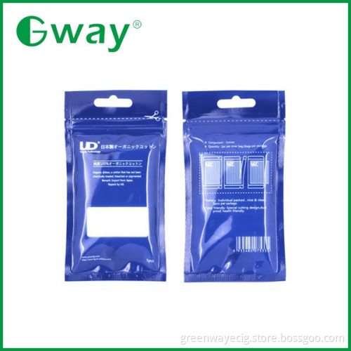 100% organic cotton, 5pcs pack UD Muji cotton